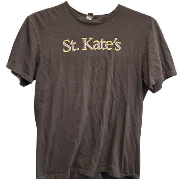 St. Kate's St. Catherine's University St. Paul MN Tee Shirt Black Size Small - Picture 1 of 5